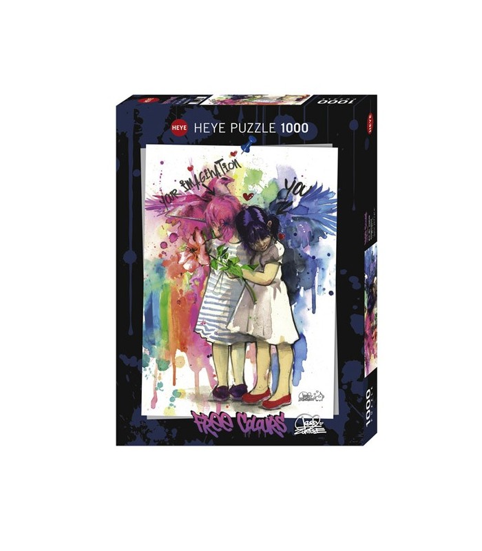پازل 1000 تکه (Free Colours Imagination)