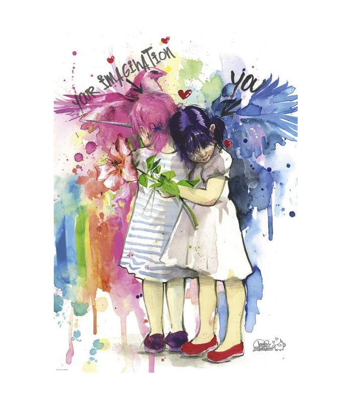 پازل 1000 تکه (Free Colours Imagination)