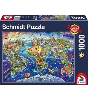 پازل 1000 تکه (Discover the World)