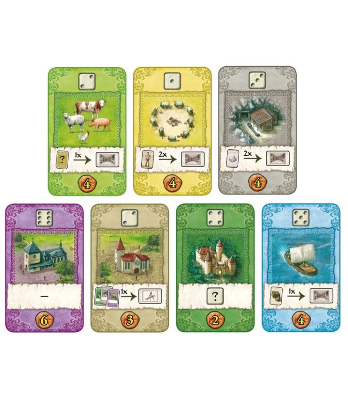 قلعه های برگاندی نسخه کارتی (The Castles of Burgundy: the card game)