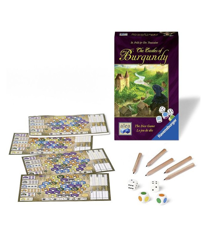 قلعه های برگاندی نسخه تاسی (The Castles of Burgundy: the Dice game)