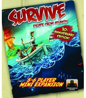 نجات : فرار از آتلانتیس توسعه 5 و 6 نفره (Survive: Escape from Atlantis! 5-6 Player Mini Expansion )
