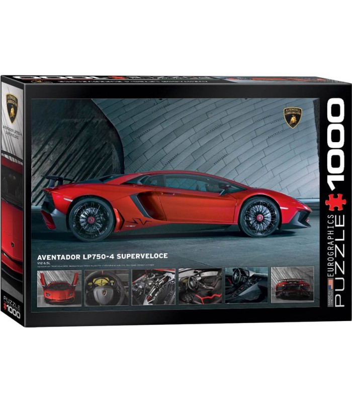 پازل 1000 تکه  Lamborghini Aventador