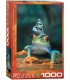 پازل 1000 تکه Red Eye Tree Frog