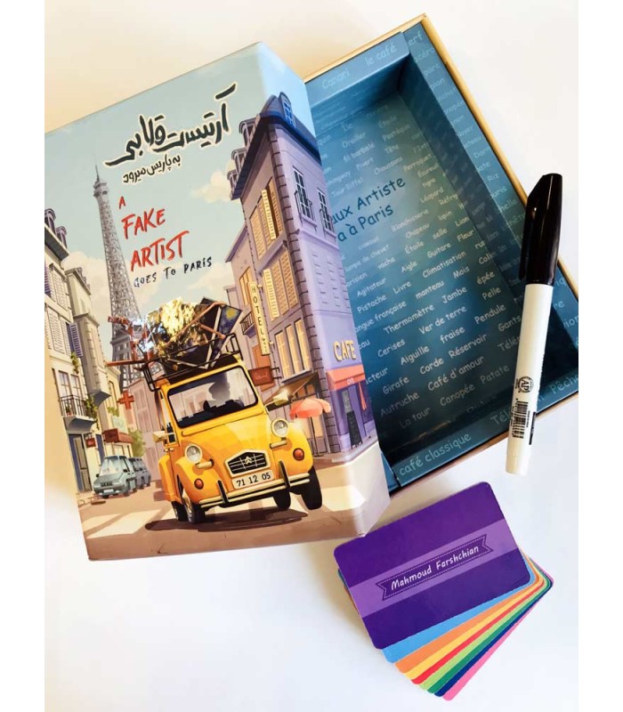 بازی ایرانی آرتیست قلابی به پاریس میرود (A Fake Artist Goes to New York)