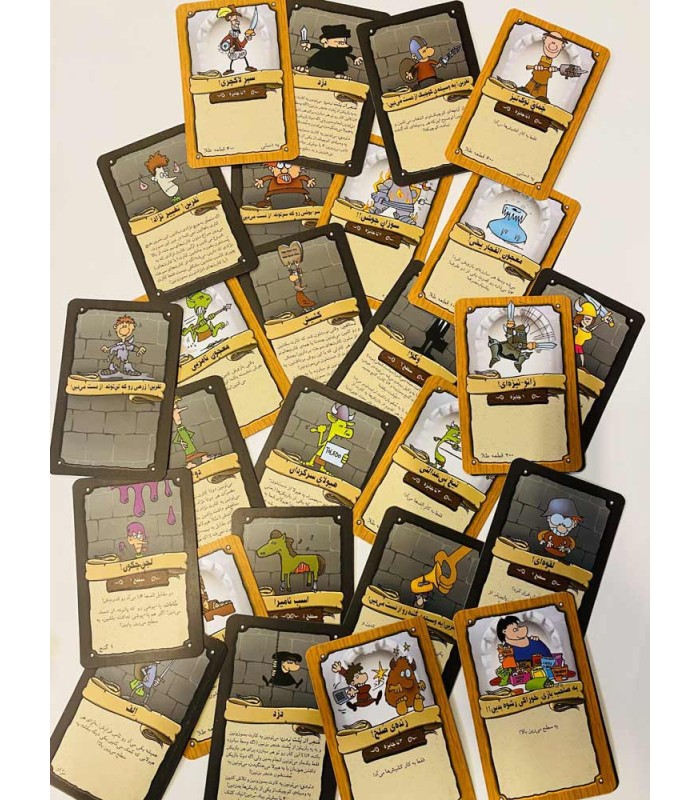 بازی ایرانی مانچکین (munchkin deluxe)