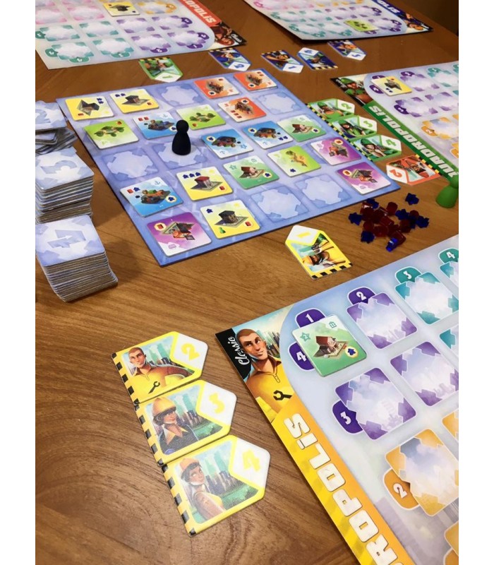 بازی ایرانی کوادروپلیس (Quadropolis)