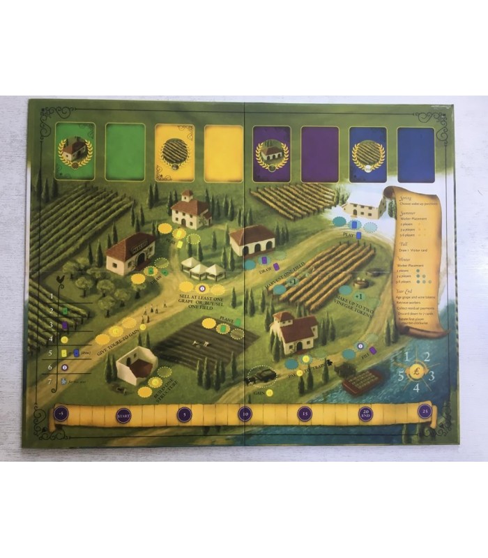 بازی ایرانی تاکستان (Viticulture Essential Edition)