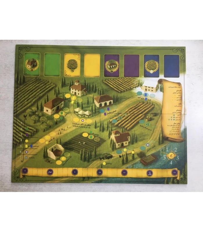 بازی ایرانی تاکستان (Viticulture Essential Edition)