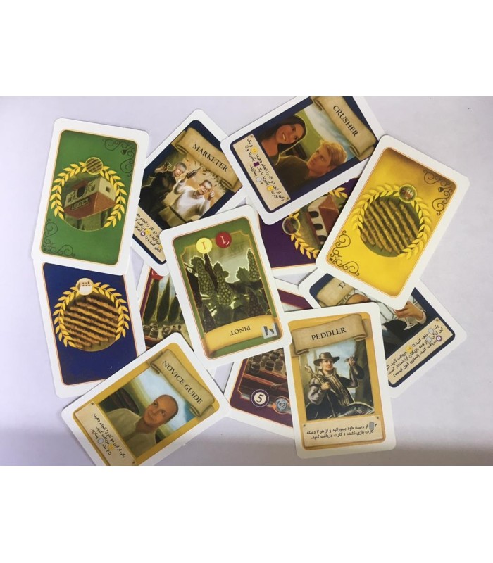بازی ایرانی تاکستان (Viticulture Essential Edition)