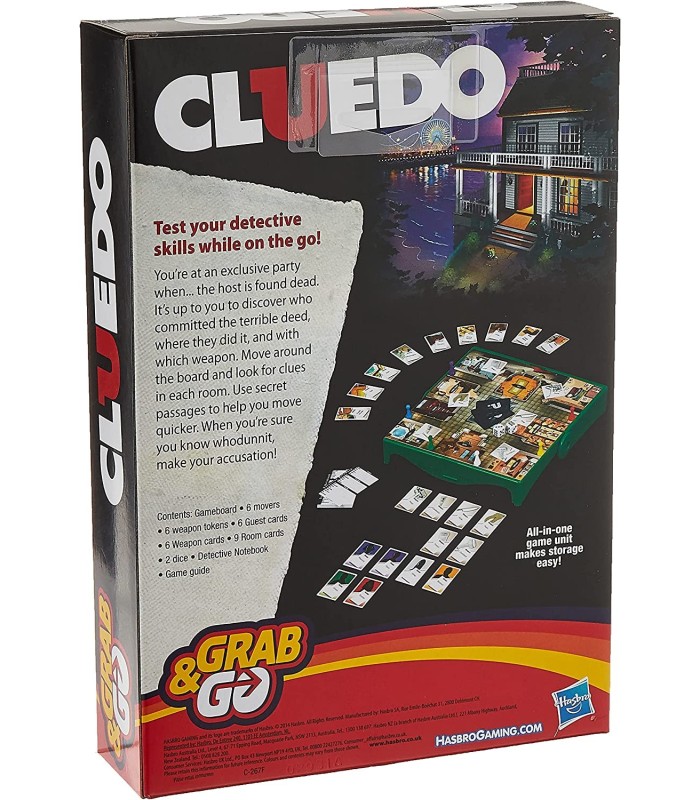 بازی سرنخ Cluedo Grab and Go