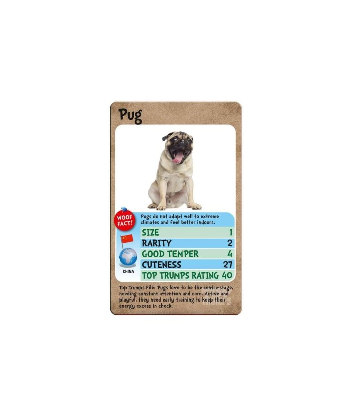 بازی سگ تاپ ترامپس dogs Top Trumps