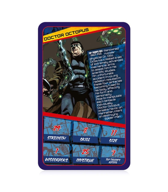 بازی مارول تاپ ترامپس Marvel Universe Top Trumps
