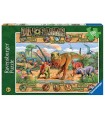 پازل 100 تکه دایناسور Ravensburger Dinosaurs 100pc