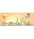 پازل 1000 تکه یک روز در پاریس a day in paris ravensburger