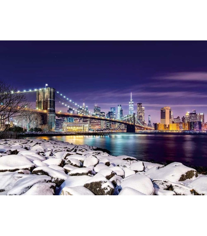پازل 1500 تکه زمستان در نیویورک winter in new york ravensburger