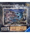 پازل 759 تکه معمایی بندر گنج escape puzzle ravensburger treasures harbour