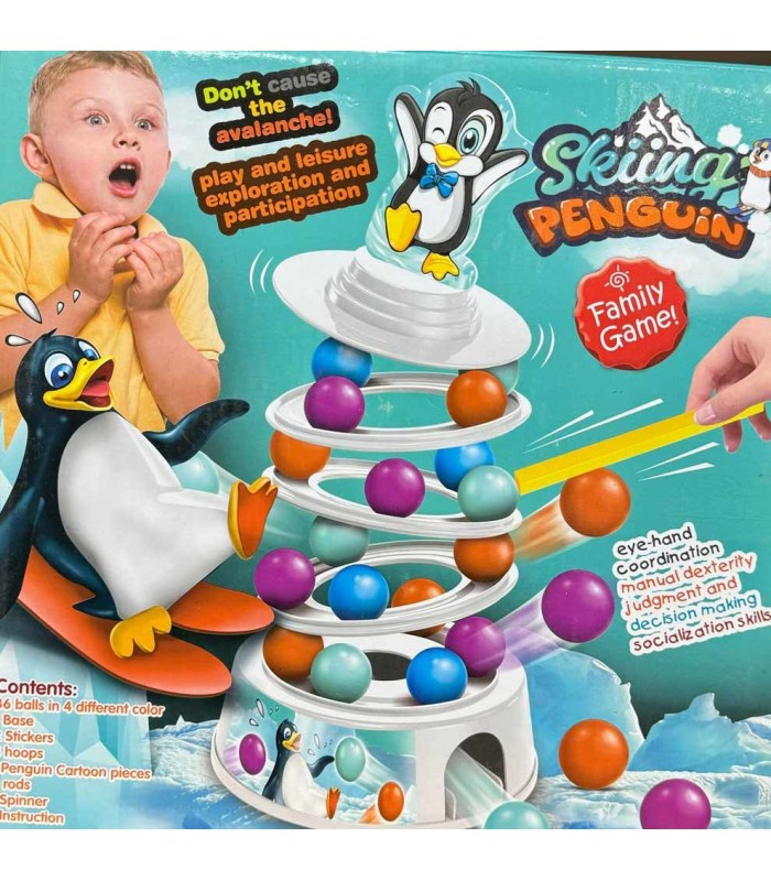 بازی پنگوئن های اسکی باز skiing penguins
