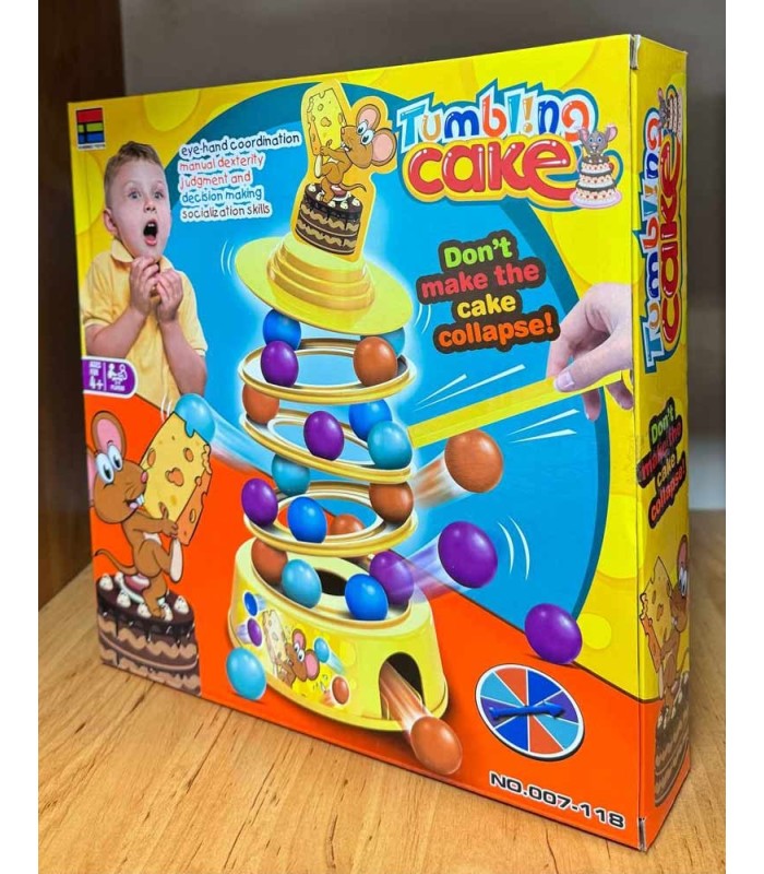 بازی کیک غلتان tumbling cake
