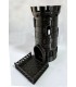 برج تاس مشکی اکلیلی مدل قلعه Dice Tower