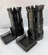 برج تاس مشکی اکلیلی مدل قلعه Dice Tower