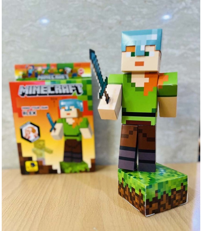 بازی ماکت ماینکرفت سری الکس Minecraft Alex
