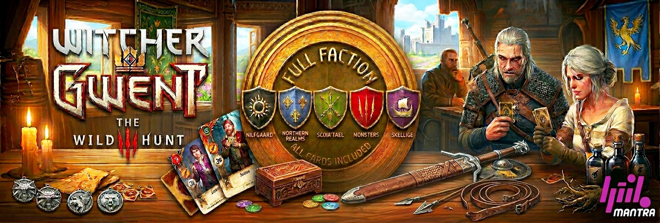 بازی ایرانی ویچر گوئنت GWENT: The Witcher Card Game